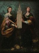 St. Justa and St. Rufina Bartolome Esteban Murillo